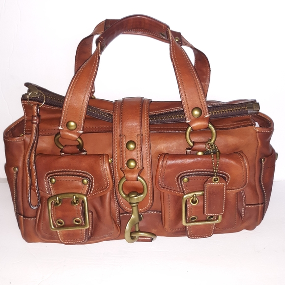 Coach Handbags - Coach 65th Anniv. Legacy Mandy Whisky Vanchetta